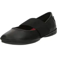 Camper for woman. 21595-242 Right Nina black leather ballerinas (39), Flat, 1 to 3 cm, Casual