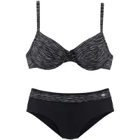 Kangaroos Bikini harmaa / musta