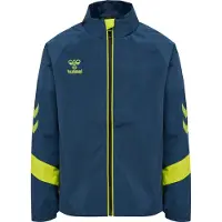 Hummel Lead Treenitakki - Navy/Vihreä Lapset, koko 164 cm