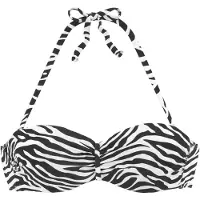 Venice beach Bikinitoppi musta / valkoinen
