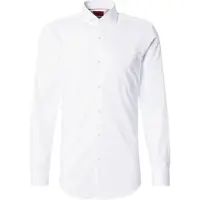 HUGO for man. 50482056 Kason Shirt white (45), Casual, Cotton, Long sleeve