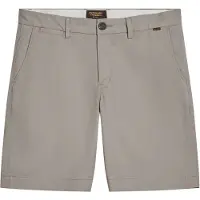 Superdry for man. M7110422A Grey stretch chino shorts (30), Casual, Cotton