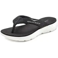 Venice beach Varvastossut musta