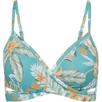 Sunseeker Bikinitoppi 'Suva' vaaleansininen / oranssi