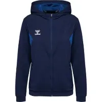 Hummel Hmlauthentic Pl Zip Hoodie Woman - Navy - M
