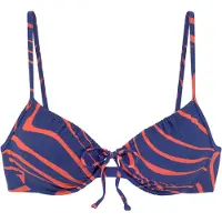 Buffalo Bikinitoppi 'Dune' sininen / oranssi