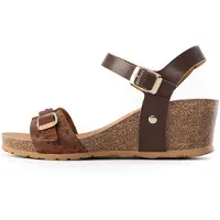 Bayton Sandaalit 'Patrizia' beige / ruskea / kulta