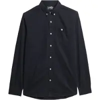 Superdry for man. M4010680A Merchant Store navy shirt (S), Casual, Cotton, Classic, Long sleeve