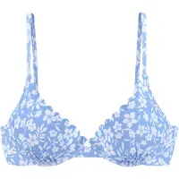 Vivance Bikinitoppi sininen / valkoinen