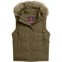 Superdry Everest Faux Fur Liivi