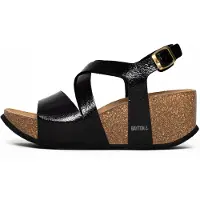 Bayton Sandaalit 'Malaga' ruskea / musta