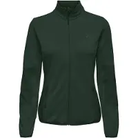 Only Play Onpjetta Hn Fz Ls Fleece Jck Noos - Khaki green - XS