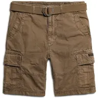 Superdry for man. M7110434A Cargo shorts Heavy brown (32), Casual, Cotton