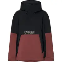 Oakley Women's Tnp Tbt Insulated Anorak Blackout/grenache Laskettelutakit vuorettomat M