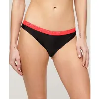 Superdry for woman. W3010386A Bikini bottoms classic elastic black (XS), Beachwear, Recycled Polister, Sustainable