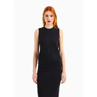 Armani Exchange for woman. 8NYH9AYMH6Z1200 Black knitted top (XL), Casual, Viscose, Sleeveless / Straps