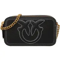Pinko Carrie Mini bag crossbodylaukku Nahka 18 cm Musta
