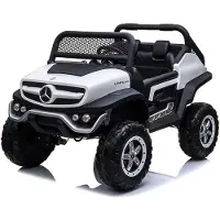 Runruntoys Mercedes Benz Unimog 12v Ajettava Lelu