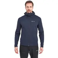 Montane Fury Hoodie, fleece-takki, miesten, sininen