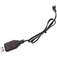 YUNIQUE GREEN-CLEAN-POWER Yunique USB-latauskaapeli SM-2P | 250mAh teho RC-autoille, RC-helikoptereille | Yhteensopiva 3,7 V:n Lipo-akkujen kanssa