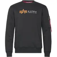 Alpha industries Alpha Label Sweatshirt - Black - S