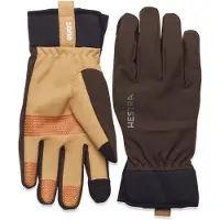 Hestra Czone Contact Glove -5 Finger Dark Forest - Brown - 7