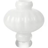 Louise Roe Balloon Vase #02 - White - H20CM