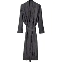 THE ORGANIC COMPANY Big Waffle Bathrobe - Grey - M/L