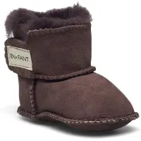 En fant Sheepskin Saappaat