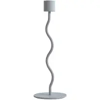 Cooee Design Curved kynttilänjalka 23 cm Pale blue