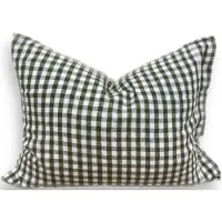 Lovely Linen Misty Örngott - Green - 50X60CM