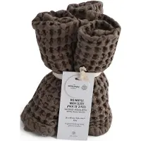 THE ORGANIC COMPANY - Big Waffle Pesulappu 25x40 cm 3 kpl Clay