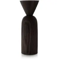 Applicata Shape cone maljakko Mustaksi petsattu tammi