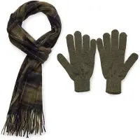 Barbour Kaulaliina keltainen / vihreä / valkoinen
