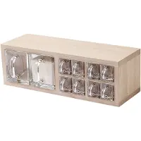 Andersen Furniture A-Organizer-hylly 17 x 18 x 52 cm, 10 kauhalokeroa