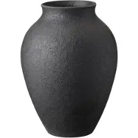 Knabstrup Keramik Knabstrup maljakko 20 cm Musta