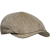 Wigéns Newsboy Slim Cap - Khaki green - 58