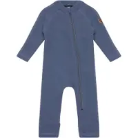 Mikk-Line Wool Baby Suit - Blue - 92