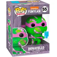 Funko POP! Ninjakilpikonnat Donatello Taiteilija + Koteloeksklusiivinen Figuuri
