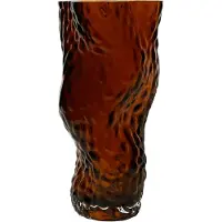 Hein Studio Ostrea Rock Glass Vase - Rust - Red - H30CM