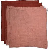 Pippi Musliiniliinat 4-pack, Misty Rose