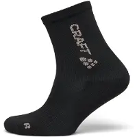 Craft Unisex Core Training Sock Black/Clay Urheilusukat 34/36
