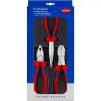 Knipex Pihtisetti 002011V01; 3 kpl.