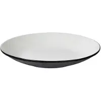 Broste Copenhagen Pasta Tallerken 'Esrum' Sten. - White - Ø 29 CM