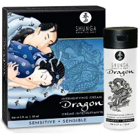 Shunga Dragon Sensitive - intiimigeeli miehille (60 ml)
