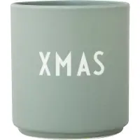 Design Letters Favourite Cups Green Xmas
