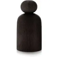 Applicata Shape, Ball Vase - Brown - H10CM