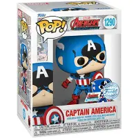 Funko POP! Kapteeni Amerikka Ihme A60-comic Con -pinssihahmo