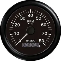 Recmar 0-8000 Rpm Kierroslukumittari
