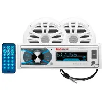 Boss Audio Systems Mr632uab+2 Mr6-kaiuttimet+mrant10-paketti
